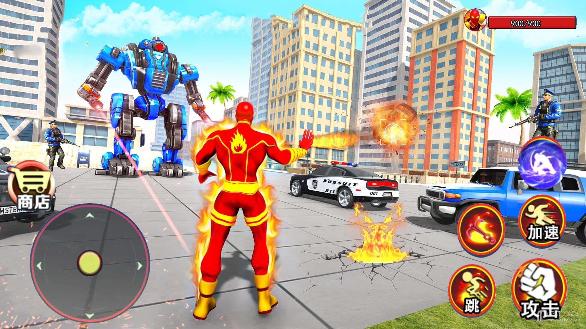 火焰超人模拟器最新版
