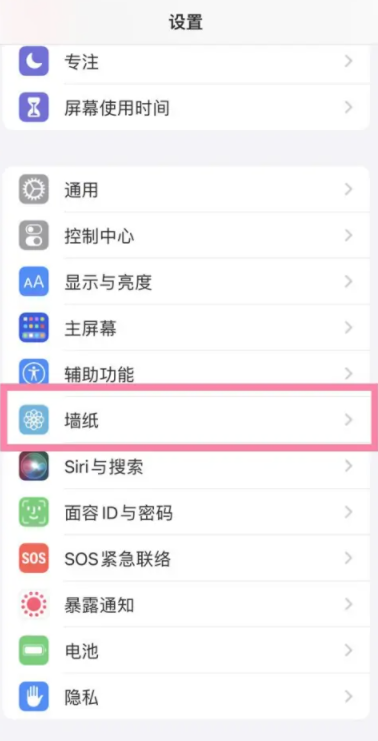 iOS16.2设置主屏幕壁纸的方法