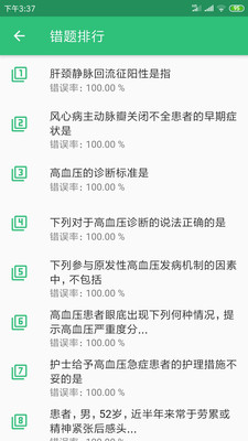 主管护师内科护理