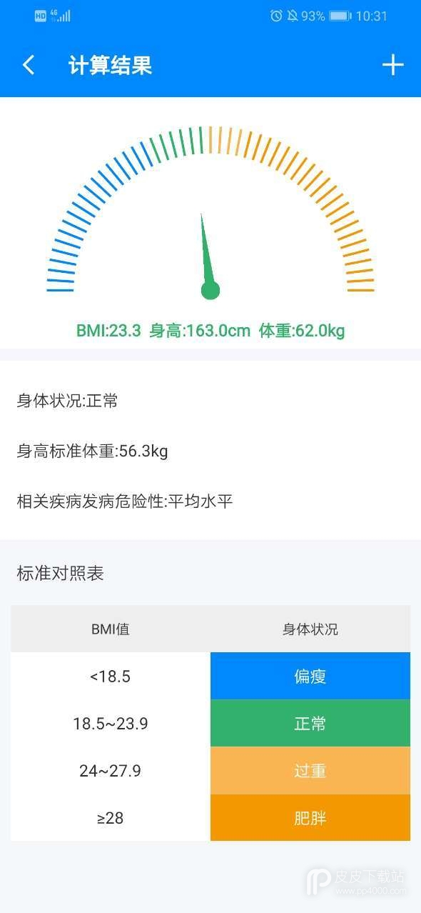 bmi计算器中国版