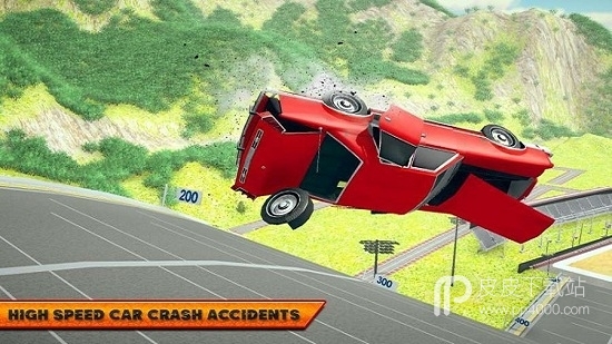 Car accident driving simulator