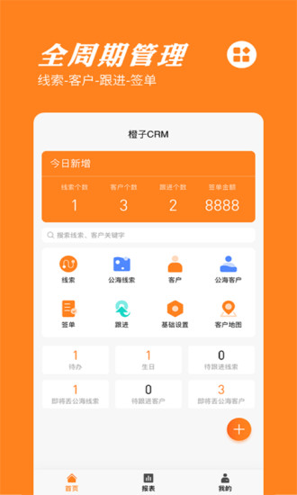 橙子CRM2024版