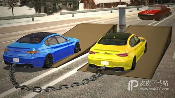 Chained Cars Racing 3D无限金币内购破解版