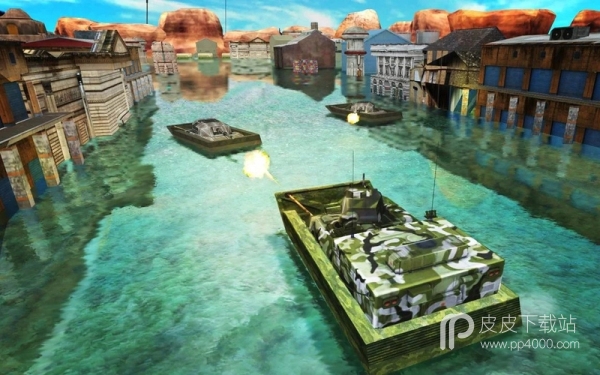 陆军坦克水上战争