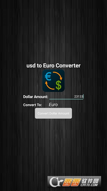 汇率转换(USD to Euro Converter)