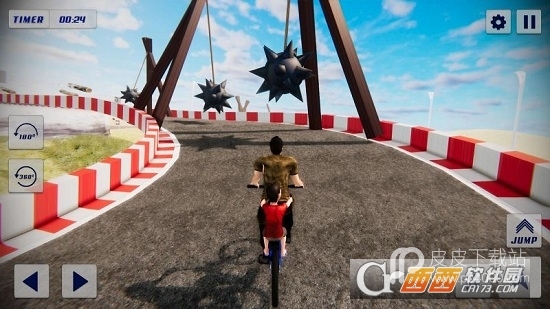 Guts Glory BMX Obstacle Course中文版