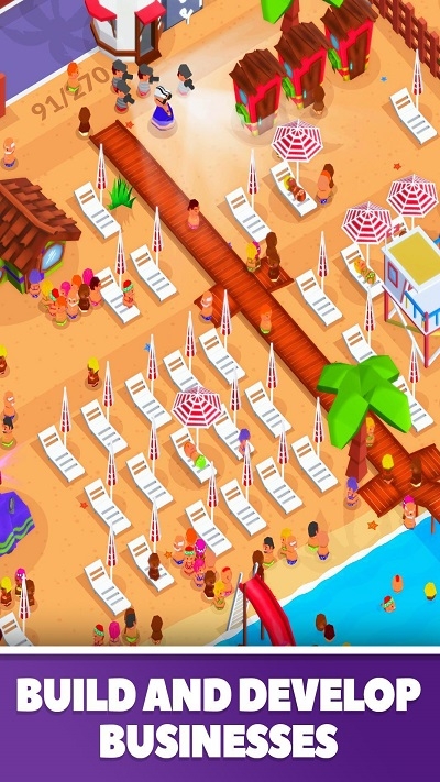 Idle Beach Tycoon