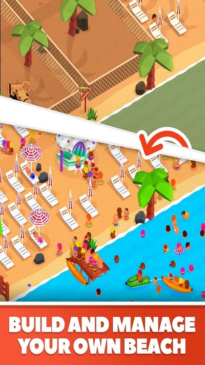 Idle Beach Tycoon